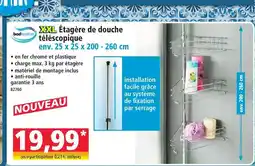Norma Badcomfort xxl étagère de douche télescopique offre