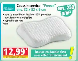 Norma Ortho-vital coussin cervical freeze offre