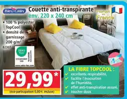 Norma Belu câlin couette anti-transpirante offre