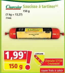Norma Charculor saucisse à tartiner offre