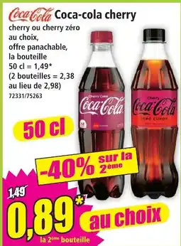 Norma Coca-cola coca-cola cherry offre