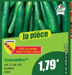 Norma Concombre offre