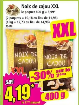Norma Ardilla noix de cajou xxl offre