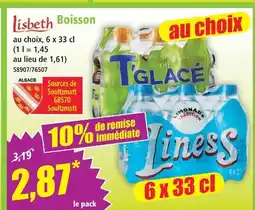 Norma Lisbeth / liness boisson au choix offre