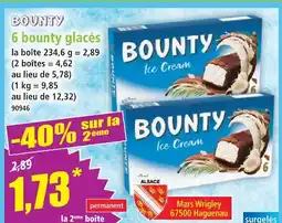 Norma Bounty 6 bounty glacés offre
