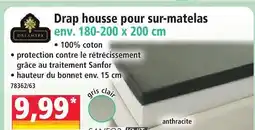 Norma Dreamtex drap housse pour sur-matelas offre
