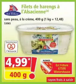 Norma Est-friture filets de harengs à l'alsacienne offre