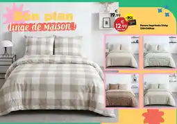 Maxi Bazar Parure imprimée vichy offre