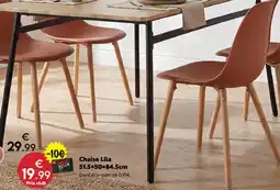Maxi Bazar Chaise lila offre