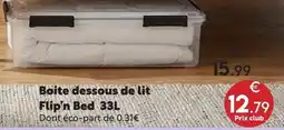 Maxi Bazar Boîte dessous de lit flip’n bed 33l offre