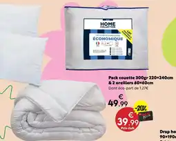 Maxi Bazar Pack couette offre
