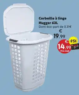 Maxi Bazar Corbeille à linge hugger 63l offre