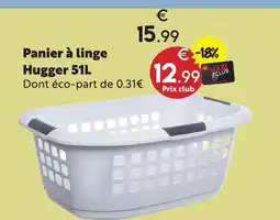 Maxi Bazar Panier à linge hugger offre