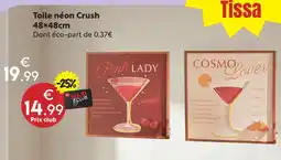 Maxi Bazar Toile néon crush offre