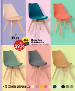 Maxi Bazar Chaise baya offre