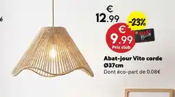 Maxi Bazar Abat-jour vito corde ø37cm offre