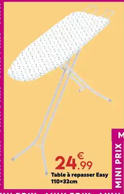 Maxi Bazar Table à repasser easy offre