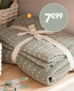 b&m Lot de 3 serviettes offre