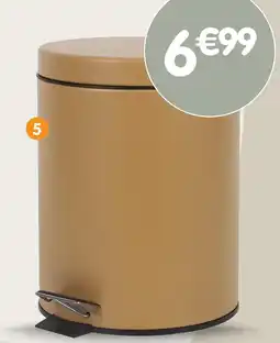 b&m Petite poubelle ronde offre