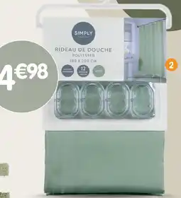 b&m Rideau de douche offre