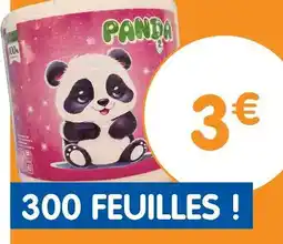 b&m Panda essuie-tout 300 feuilles offre