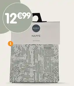 b&m Nappe à motifs offre