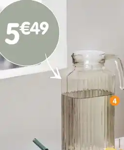 b&m Pichet en verre offre