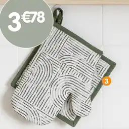 b&m Gant et manique offre
