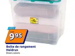 Action Boîte de rangement offre