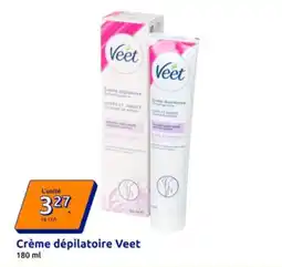 Action Veet - crème dépilatoire offre