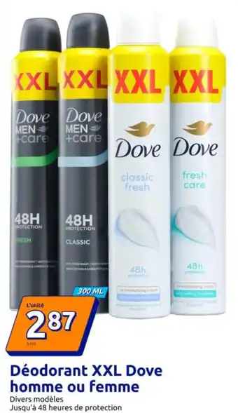Dove - déodorant xxl homme ou femme