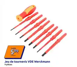 Action Werckmann - jeu de tournevis vde offre