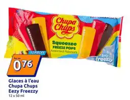 Action Chupa chups - glaces à l'eau offre