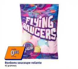 Action Bonbons soucoupe volante offre