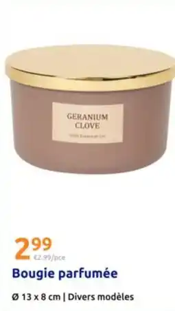 Action Bougie parfumee offre
