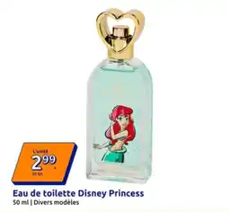 Action Disney - eau de toilette princess offre