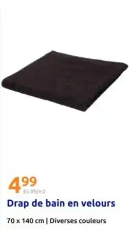 Action Drap de bain en velours offre
