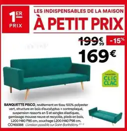BUT Banquette pisco offre
