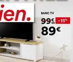 BUT Banc tv offre