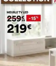 BUT Meuble tv led offre