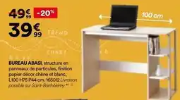BUT Chêne - bureau abasi offre