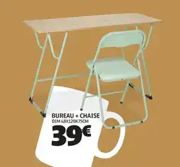 GiFi Dim - bureau + chaise offre