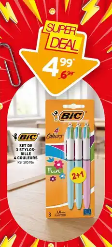 Trafic BIC Stylos-bille offre