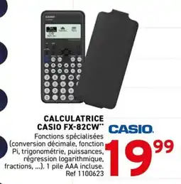 Trafic CASIO CALCULATRICE CASIO FX-82CW offre