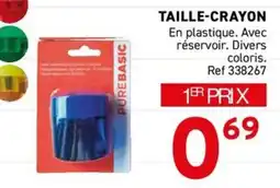 Trafic PUREBASIC Taille-crayon offre
