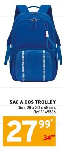 Trafic SAC A DOS TROLLEY offre