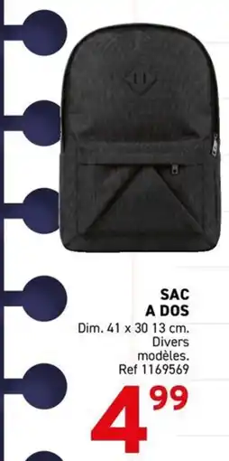Trafic SAC A DOS offre