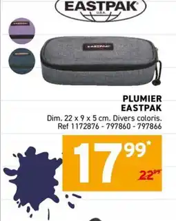 Trafic EASTPAK PLUMIER offre