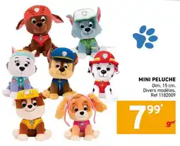 Trafic PAW PATROL MINI PELUCHE offre