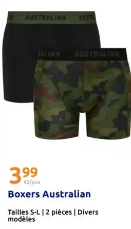 Action Australian Boxers offre